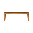 Ver imagem 3 de Banco 2 Lugares Áustria Madeira Maciça Assento Mdf Laqueado