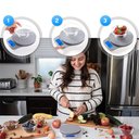 Ver imagem 5 de Balança Digital de Cozinha com Ampla Plataforma de Pesagem e Capacidade até 5000g Indefinida