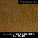 Ver imagem 4 de Puff Organico Cave 48x42 cm Base Giratoria Linho Color Trend Tca 219 Moll