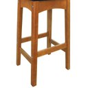 Ver imagem 6 de Banco Alto Áustria Madeira Maciça Assento Mdf Laqueado