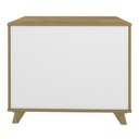Ver imagem 7 de Balcão para Escritório 1 Porta 3 Gavetas 90cm Merano A06 Olmo/branco - Mpozenato