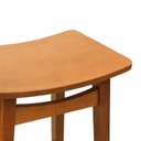 Ver imagem 5 de Banco Alto Confort Madeira Maciça Assento Anatômico Madeira