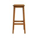 Ver imagem 4 de Banco Alto Confort Madeira Maciça Assento Anatômico Madeira