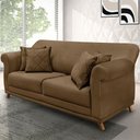 Ver imagem 2 de Sofá 2 Lugares Pé de Madeira Julieta 180 Cm Suede S04 - D'Rossi