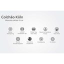 Ver imagem 2 de Colchão Solteirão Herval Molas Maxspring Koln Pillow (96x203x33) -