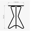 Ver imagem 2 de Banco Baixo Saturno com Pes de Ferro