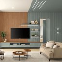 Ver imagem 1 de Painel Ripado Ultra Cinza Supremo Caixa c/6 Unidades