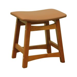 Banco Baixopuff Confort Madeira Maciça Assento Anatômico Estofado Corano