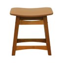 Ver imagem 3 de Banco Baixopuff Confort Madeira Maciça Assento Anatômico Estofado Corano