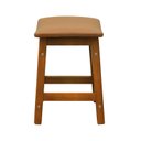 Ver imagem 4 de Banco Baixopuff Confort Madeira Maciça Assento Anatômico Estofado Corano