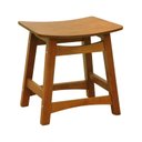 Ver imagem 1 de Banco Baixopuff Confort Madeira Maciça Assento Anatômico Estofado Madeira