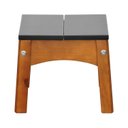 Ver imagem 4 de Banco Infantil Mini Áustria Madeira Maciça Assento Mdf Laqueado