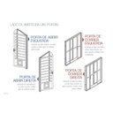 Ver imagem 2 de Porta Social Aço Sem Seteira com Lambris e Frisos 1 Folha 217 x 88cm Sasazaki