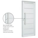 Ver imagem 5 de Porta Social Aço Sem Seteira com Lambris e Frisos 1 Folha 217 x 88cm Sasazaki