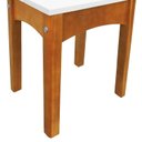 Ver imagem 6 de Banco Médio Áustria Madeira Maciça Assento Mdf Laqueado