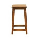 Ver imagem 4 de Banco Médio Confort Madeira Maciça Assento Anatômico Madeira