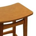 Ver imagem 5 de Banco Médio Confort Madeira Maciça Assento Anatômico Madeira