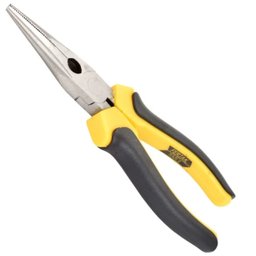Alicate de Bico 6" Meia Cana Profissional Cabo Emborrachado | Fertak - 7