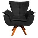 Ver imagem 7 de Kit 01 Namoradeira e 02 Poltronas Opala Suede Preto