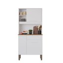 Ver imagem 3 de Cozinha Compacta Sallêto Lia 3 Portas e 1 Gaveta - Branco