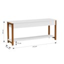 Ver imagem 2 de Banco Sapateira Life com Baú e Prateleira