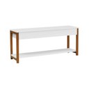 Ver imagem 1 de Banco Sapateira Life com Baú e Prateleira