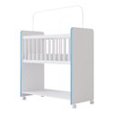 Ver imagem 2 de Mini Berço Infantil Multifuncional Nicho Organizador Aconchego