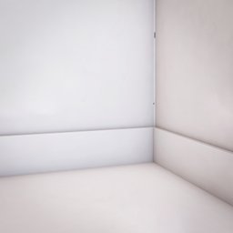 Rodapé de Poliestireno 10cm x 15mm Liso 2,4 Metro Linear - 4