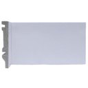 Ver imagem 1 de Rodapé Liso 10 cm Poliestireno 15mm 2,4 Metro Linear Branco Graddus