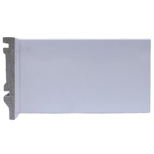 Rodapé de Poliestireno 10cm x 15mm Liso 2,4 Metro Linear