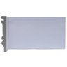 Rodapé de Poliestireno 10cm x 15mm Liso 2,4 Metro Linear - 2
