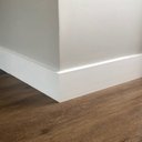 Ver imagem 1 de Rodapé Liso 12cm Poliestireno 15mm 2,25 Metro Linear Branco Graddus