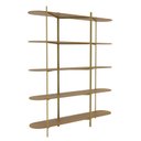 Ver imagem 2 de Estante para Livros 5 Prateleiras Gaia Espresso Móveis