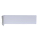 Ver imagem 1 de Rodapé 5cm Liso Poliestireno Slim 10mm 2,40 Metro Linear Branco Graddus