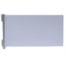 Rodapé de Poliestireno Slim 10cm x 10mm Liso 2,4 Metro Linear - 3