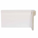 Ver imagem 1 de Rodapé Sobrepor 12cm Frisado Poliestireno Branco 15mm Barra 2,40 Graddus