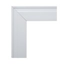 Ver imagem 2 de Guarnição de Poliestireno 7cm x 15mm Frisado 2,25 Metro Linear