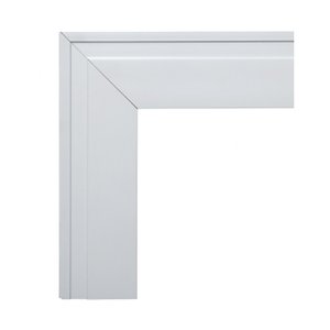 Guarnição de Poliestireno 7cm x 15mm Frisado 2,25 Metro Linear
