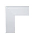 Ver imagem 1 de Guarnição de Poliestireno 10CMX15MM Frisado 2,25 Metro Linear Branco Graddus