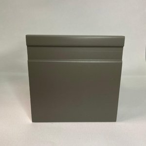 Rodapé de Poliestireno 10cm x 15mm Frisado Color 2,4 Metro Linear