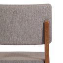 Ver mais imagens de Conjunto de Jantar Mesa Avena 4 Cadeiras Ella - Canella C/ Mescla Cinza