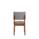 Ver imagem 7 de Conjunto de Jantar Mesa Avena 4 Cadeiras Ella - Canella C/ Mescla Cinza