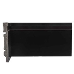Rodapé de Poliestireno 12cm x 15mm Frisado  2,4 Metro Linear - 3
