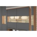 Ver imagem 5 de Cozinha Modulada Ronipa Nápoli Prime 3 Peças (1 Armário + 1 Balcão + 1 Paneleiro) C3p02 Castanho