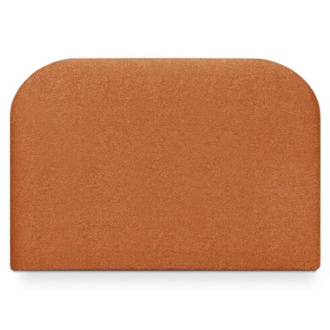 Cabeceira Painel Suspenso Solteiro 100 cm Alana Organica Boucle Terracota Artte