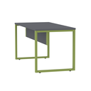 Ver imagem 7 de Mesa Madeira M150/70P25TUB 150cm Industrial Grafito e Verde Miró Cinza