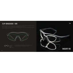 Óculos Proteção Ideal Para Ciclismo Proteção Esportivo Corrida 548 + Clipe - 7