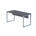 Ver imagem 6 de Mesa Madeira M150/70P25TUB 150cm Industrial Grafito e Azul Dali Cinza