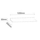 Ver imagem 5 de Balcão de Cozinha Melissa 1,20m Preto C/ Tampo - Vallisa Decor