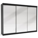 Ver imagem 2 de Guarda-roupa Casal 3 Portas com Espelho 6 Gavetas Grajaú Yescasa